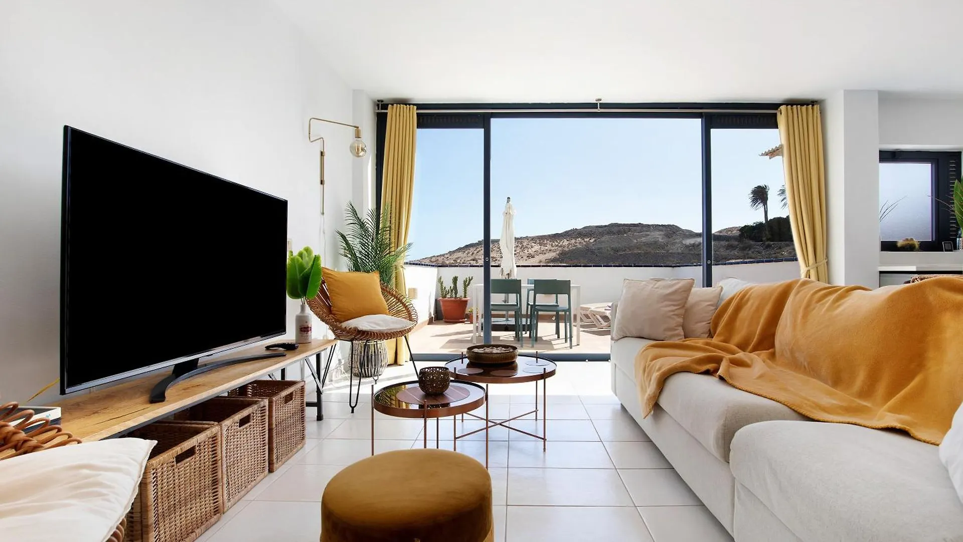 Las Vistas Apartment Mit Meerblick Costa Calma